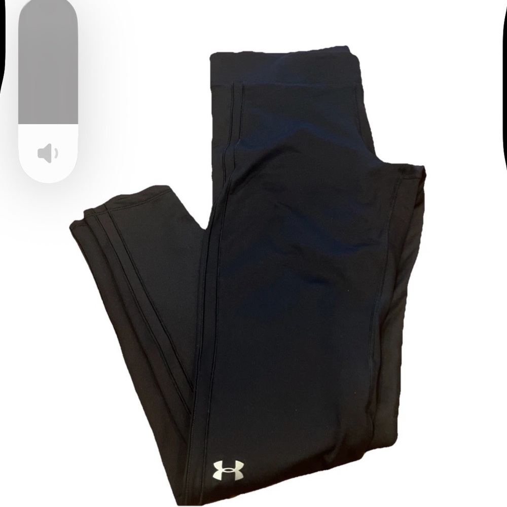 Under Armour Leggings Women’s L Black Workout Pants Athletic Gear Yoga